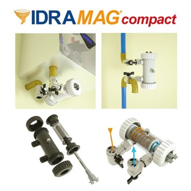 Filtro magnetico | Filtro Defangatore magnetico | idramag compact